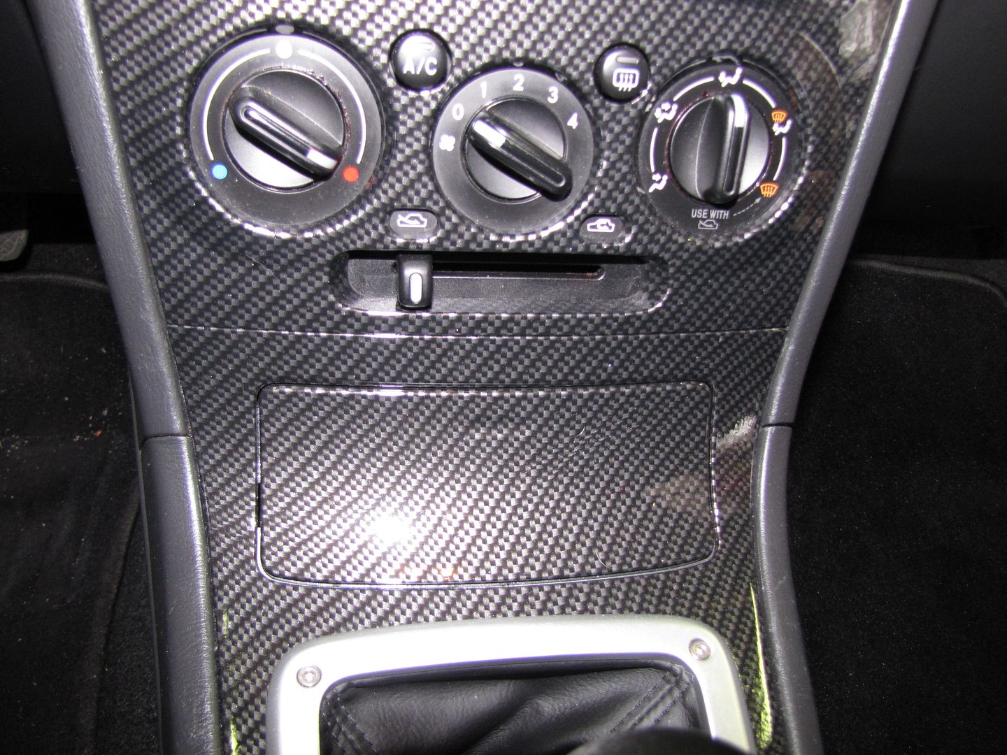 07 WRX Carbon fiber interior trim Hydrographics NASIOC